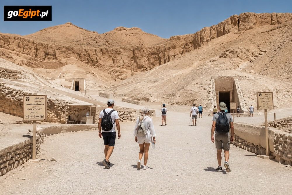 Dolina Królów w Luxorze podczas wycieczki z Marsa Alam