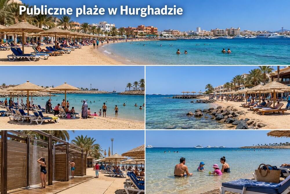 Publiczne plaże w Hurghadzie – gdzie wejść i ile kosztuje wstęp?