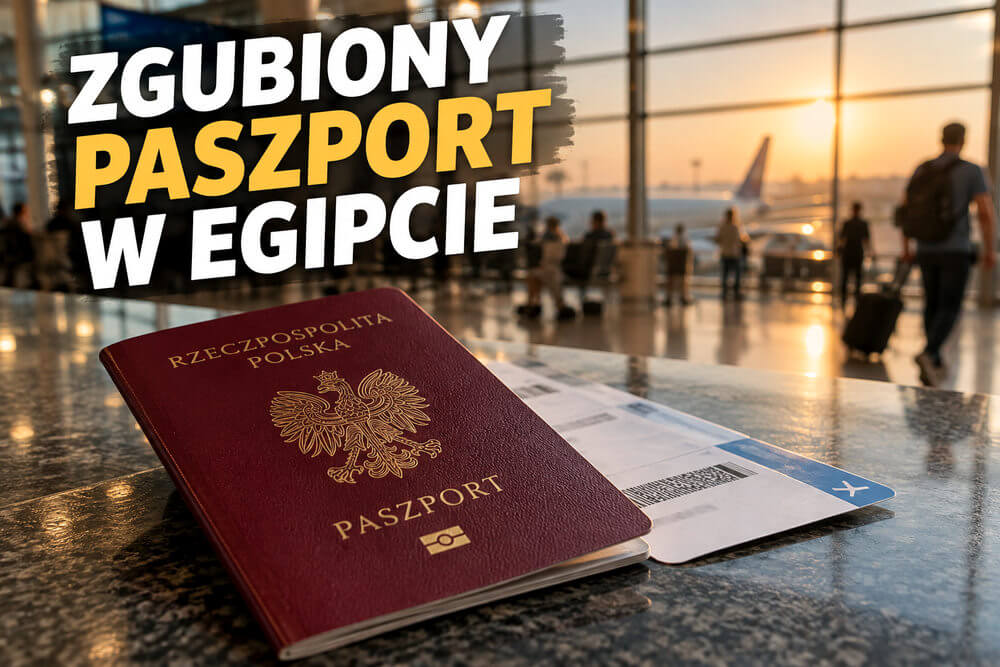 Zgubiony paszport w Egipcie – co zrobić i jak wrócić do Polski?