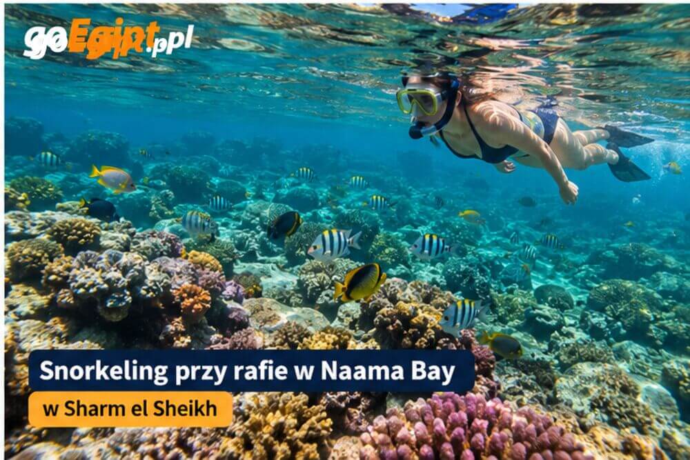 Snorkeling przy rafie w Naama Bay w Sharm el Sheikh