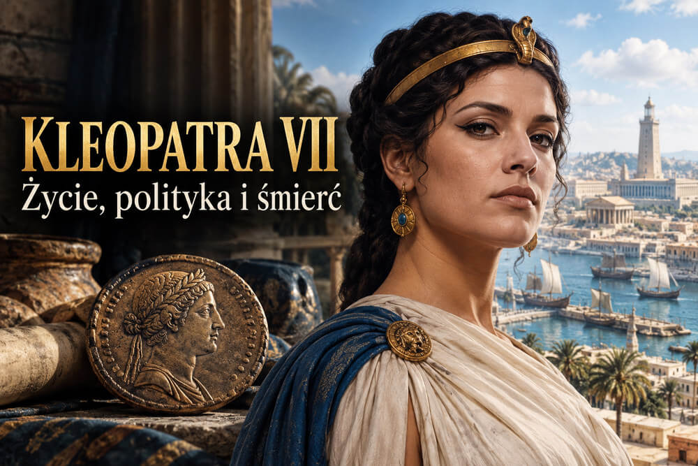 Kleopatra VII – życie, polityka, śmierć i legenda ostatniej królowej Egiptu