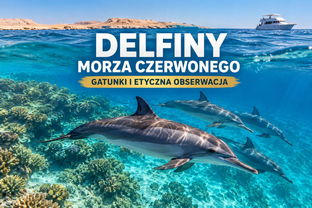 Delfiny Morza Czerwonego w Egipcie – gatunki, zachowanie i etyczna obserwacja