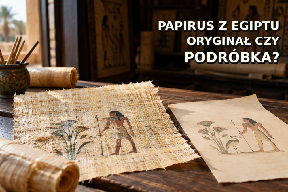 Papirus z Egiptu – jak odróżnić prawdziwy od podróbki?
