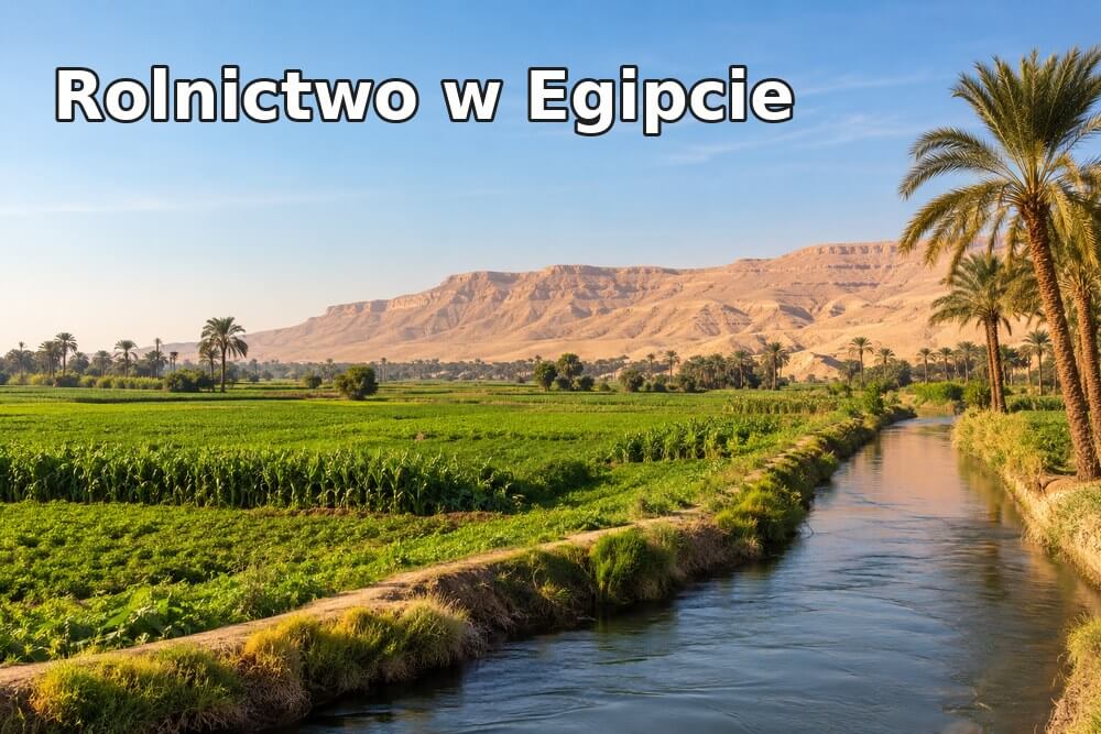 Rolnictwo w Egipcie – Nil, irygacja, najważniejsze uprawy i gospodarowanie wodą