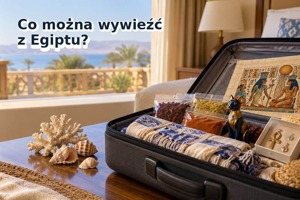 Co można wywieźć z Egiptu? Muszle, koralowce, antyki i pamiątki