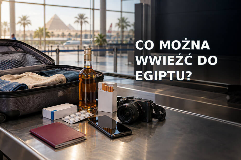 Co można wwieźć do Egiptu? Leki, alkohol, papierosy i sprzęt