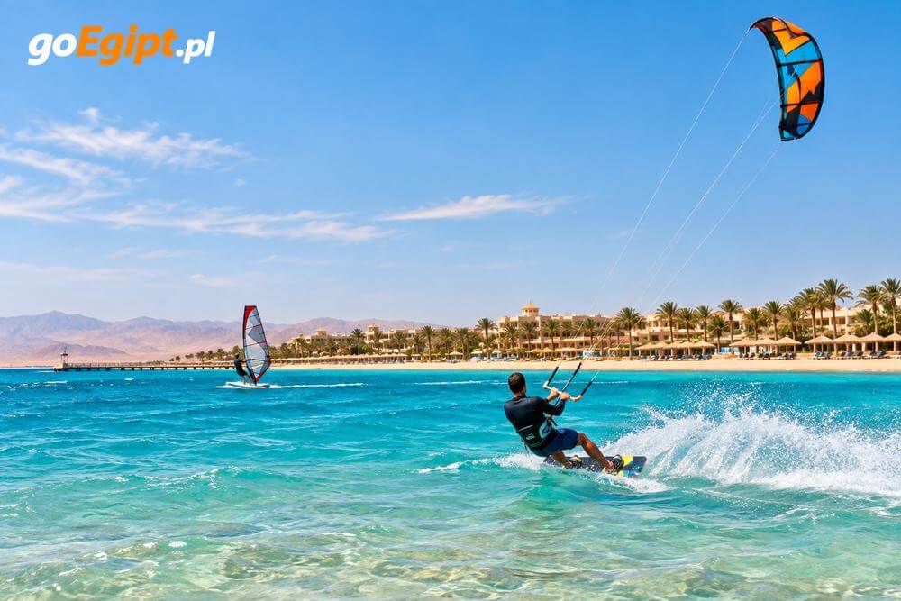 Kitesurfing i sporty wodne w Abu Soma