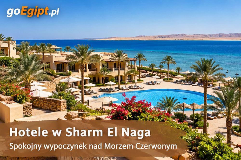 Hotel i zabudowa resortowa w Sharm El Naga nad Morzem Czerwonym
