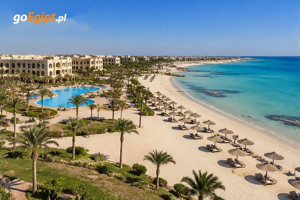 Hotel przy piaszczystej plaży w regionie Marsa Matruh