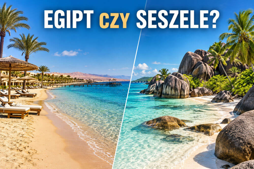 Egipt czy Seszele – gdzie lepiej na wakacje? Plaże, hotele i koszty