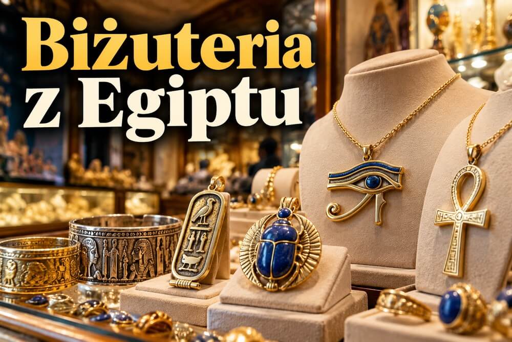 Biżuteria z Egiptu – złoto, srebro i symbole. Na co uważać?