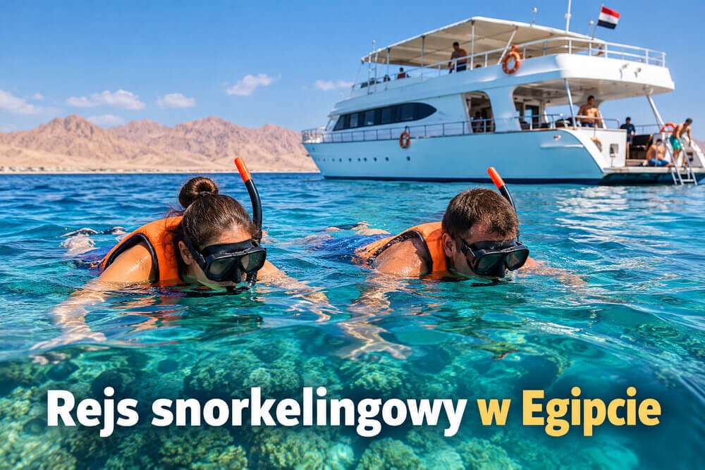 Jednodniowy rejs snorkelingowy w Egipcie – jak wygląda dzień na łodzi?