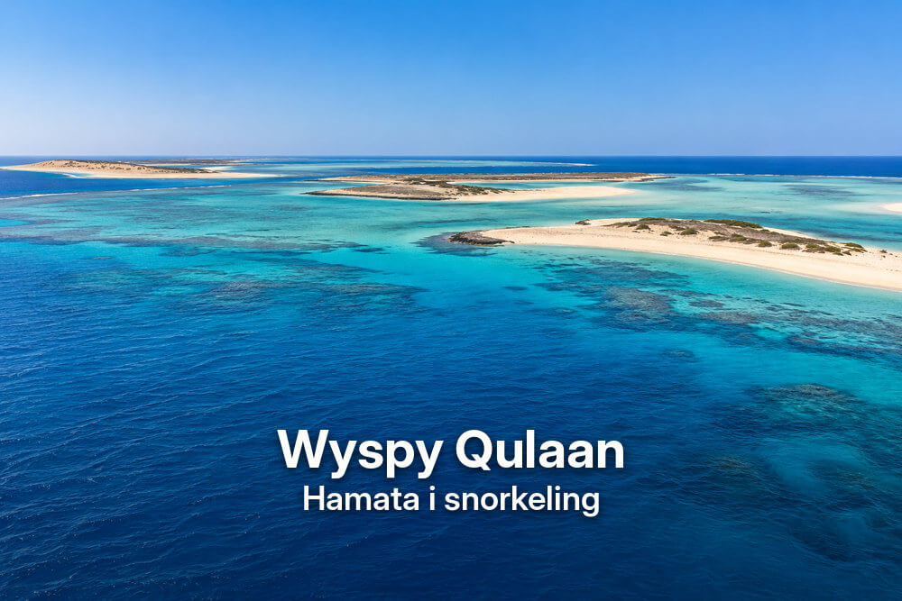 Hamata z Marsa Alam – rejs na wyspy Qulaan