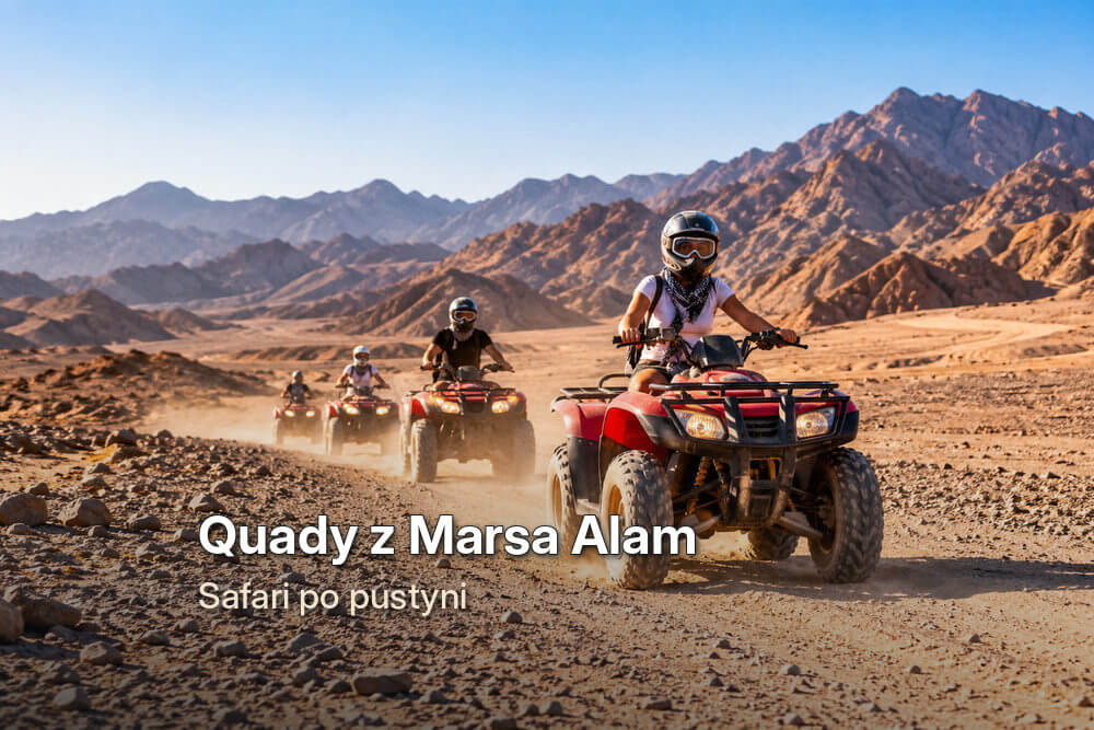 Quady z Marsa Alam – safari po pustyni