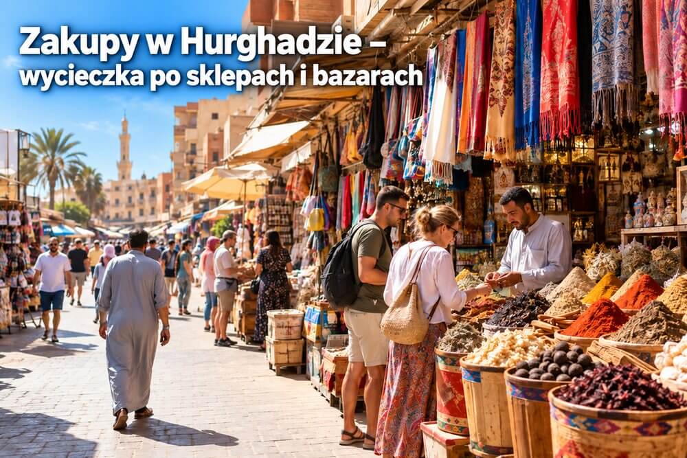 Zakupy w Hurghadzie – wycieczka po sklepach i bazarach